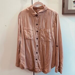 Universal Thread pink button down, S